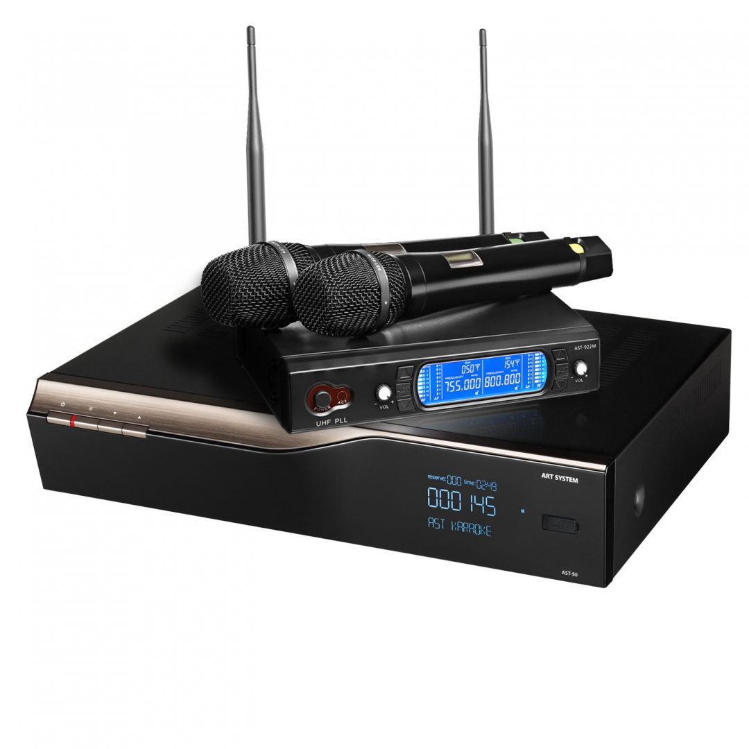 караоке-комплект AST-50 c микрофонами в Керчи