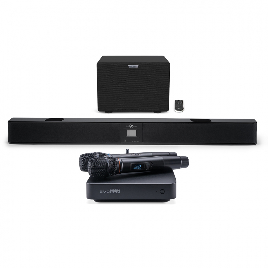 караоке-комплект EVOBOX Plus + EvoSound Bar (саундбар с караоке) в Керчи