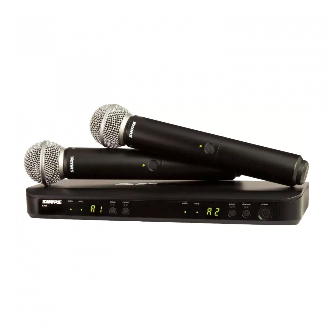 SHURE BLX288E/SM58 M17 вокальная радиосистема в Керчи