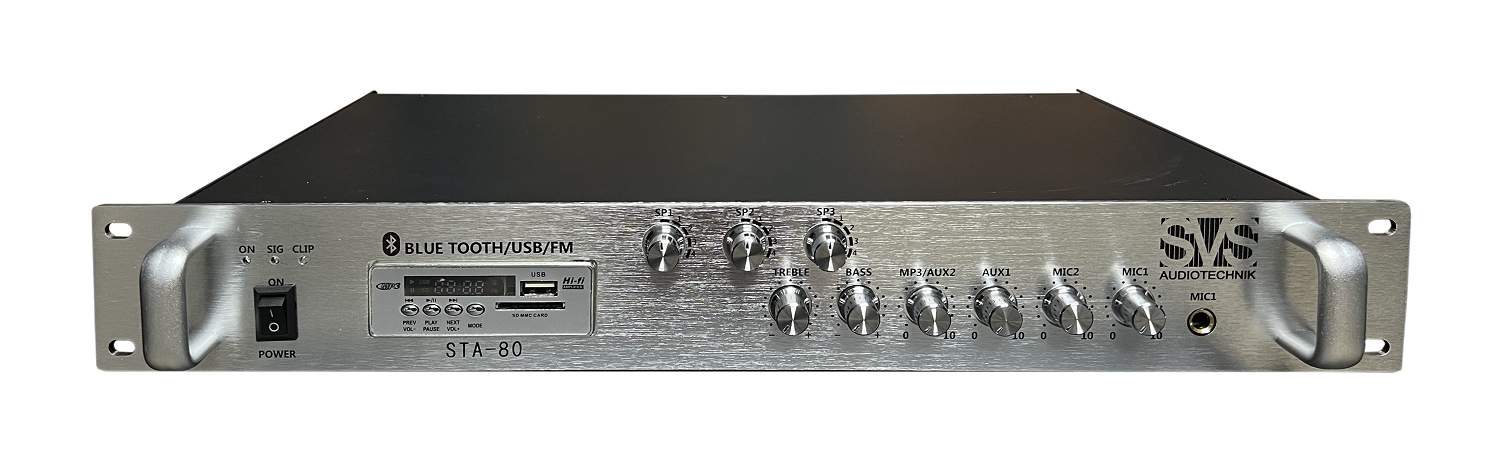 SVS Audiotechnik STA-80 Микшер-усилитель для систем Public Address в Керчи