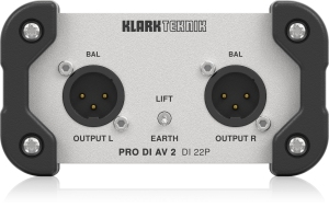 Klark Teknik DI 22P пассивный стерео директ-бокс в Керчи